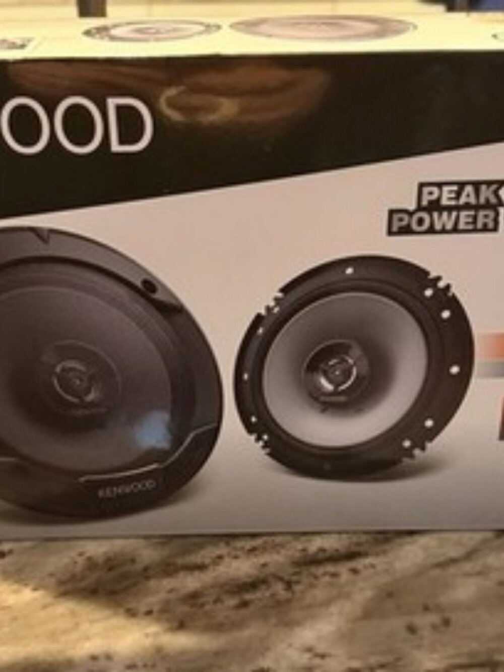 Kenwood KFC-1666S 6.5 inch 2-Way Car Speaker